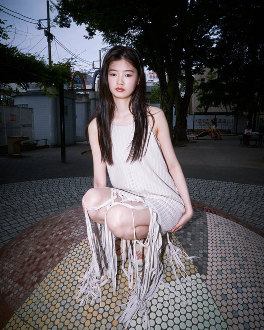 Raschel Lace Braided Dress