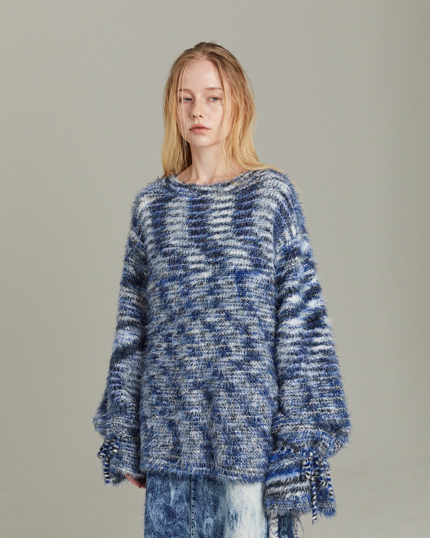 colorful knit_BULE