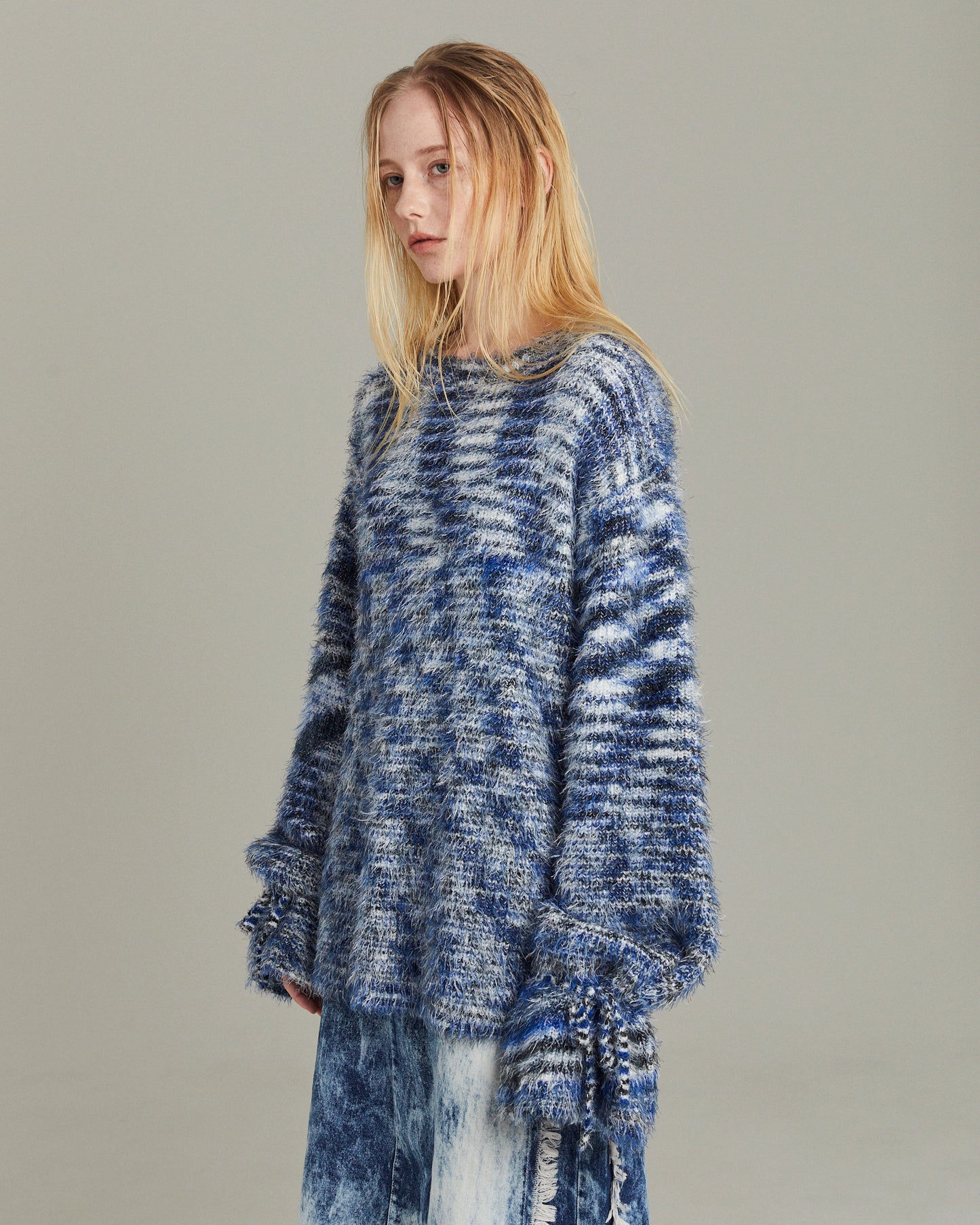 colorful knit_BULE