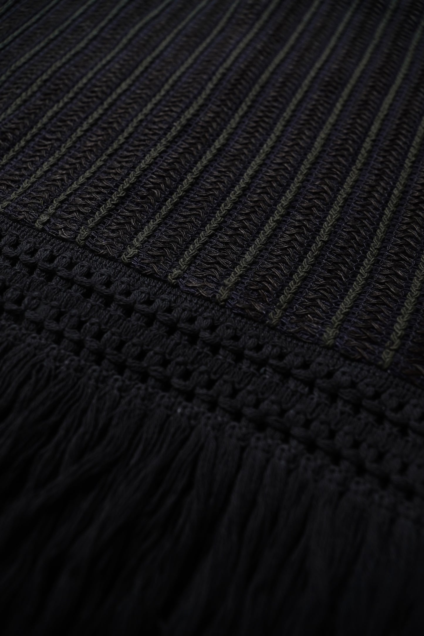Raschel Lace Braided Dress